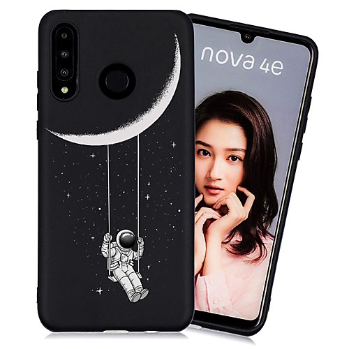 

Case For Huawei Huawei P20 / Huawei P20 Pro / Huawei P20 lite Shockproof / Frosted / Pattern Back Cover sky TPU