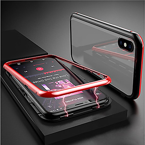 

Case For Huawei Huawei Nova 4 / Huawei P20 / Huawei P20 Pro Magnetic Back Cover Transparent Aluminium