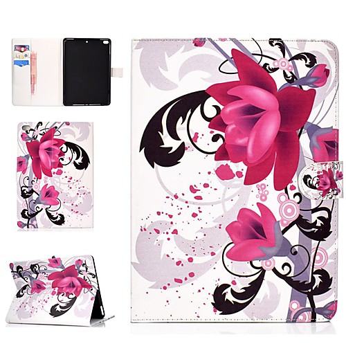

Case For Apple iPad Pro 11''/mini 5 Auto Sleep / Wake Up / Magnetic / Shockproof Full Body Cases Flower Hard PU Leather for iPad (2017) /Air 2/Air//iPad 2018/mini 1/2/3/4