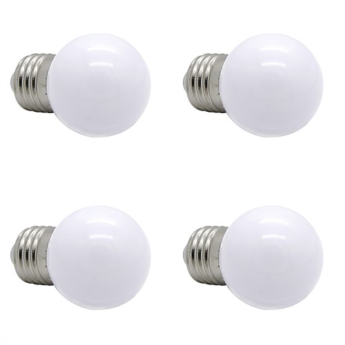 

4pcs 1 W LED Globe Bulbs 90-120 lm E26 / E27 G45 12 LED Beads SMD 2835 Decorative Warm White Natural White White 220-240 V