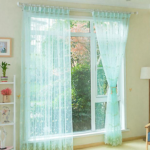 

Sheer Two Panels Sheer Boys Room Curtains