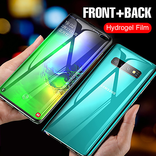 

Long0156 15D front and rear curved hydrogel soft film for Samsung Galaxy S10E S8 S9 S10 PLUS