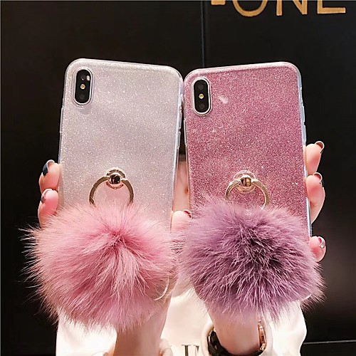 

Case For Samsung Galaxy J8 / J8 (2018) / J7 (2017) Glitter Shine Back Cover Glitter Shine TPU