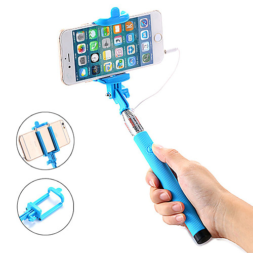

Selfie Stick Wired Extendable Max Length 100 cm For Android / Universal / iOS Android / iOS Universal