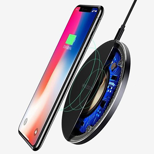 

For Samsung Galaxy S8 S9 S10 Plus QI Wireless Charger Fast Charging Dock Mat Pad