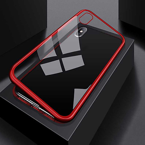 

Case For Huawei Huawei P20 / Huawei P20 Pro / Huawei P20 lite Transparent / Magnetic Full Body Cases Solid Colored / Transparent Aluminium