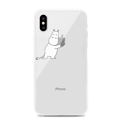 

Phone Case For Apple Back Cover iPhone 12 Pro Max 11 SE 2020 X XR XS Max 8 7 6 iPhone 11 Pro Max SE 2020 X XR XS Max 8 7 6 Shockproof Dustproof Transparent Cartoon Transparent TPU