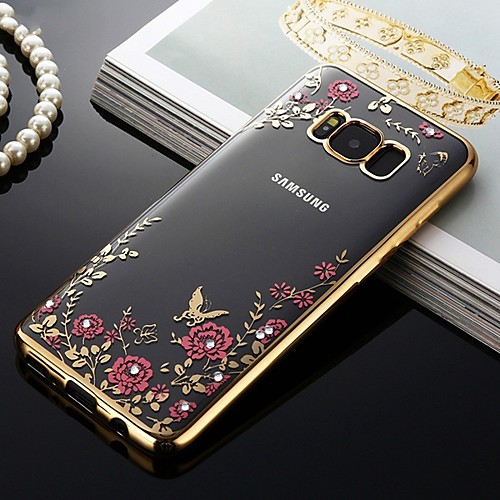 

Case For Samsung Galaxy J7 (2016) / J5 (2016) Shockproof / Dustproof / Pattern Back Cover Flower Soft TPU
