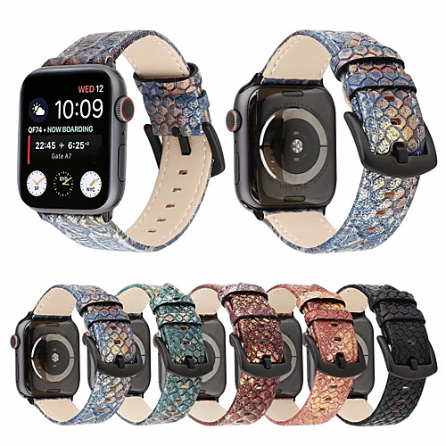 

Watch Band for Apple Watch Series 5/4/3/2/1 Apple Classic Buckle Genuine Leather Wrist Strap