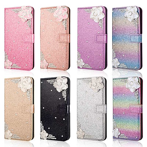 

Case For Samsung Galaxy A51 /M40S / A71 Wallet / Shockproof Flower Diamond Glitter PU Leather Case For Samsung S20 Plus / S20 Ultra/A20e/A50s/A30s/A10/A60/A70/A80/S10 Lite/S10 5G/S10 Plus/Note 10 Plus