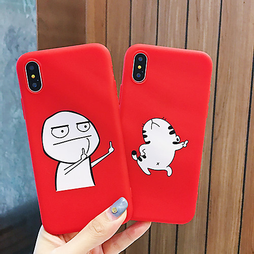 

Shockproof TPU Cartoon Lovers Phone Case for Apple iPhone 11 Pro Max X XR XS Max 8 Plus 7 Plus 6 Plus SE Back Cover