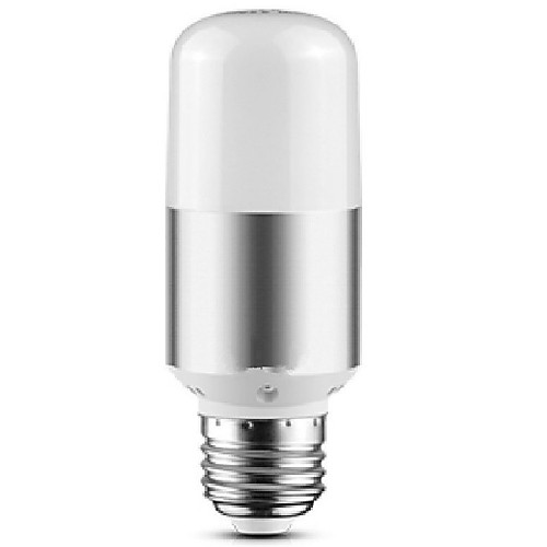 

E14/E27/E26 Base LED Light Bulbs AC85-265V Incandescent Light Bulbs 7W Corn Light Bulb for Home Sliver Warm White/White(1 PCS)