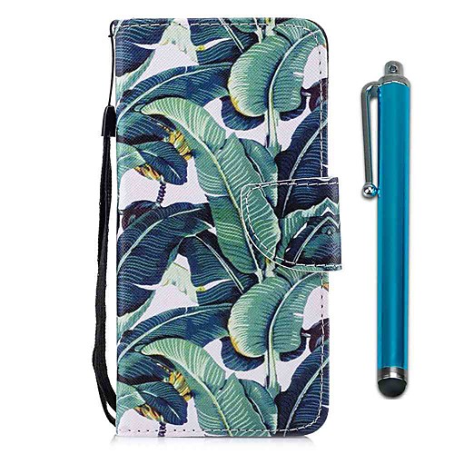 

Case For Samsung Galaxy S10 / S10 Plus / S10 E Wallet / Card Holder / with Stand Full Body Cases Banana Leaf PU Leather / TPU for A71 / A51 / A90 / A80 / A70 / A50 / A30S / Note 10 Plus / J6 Plus