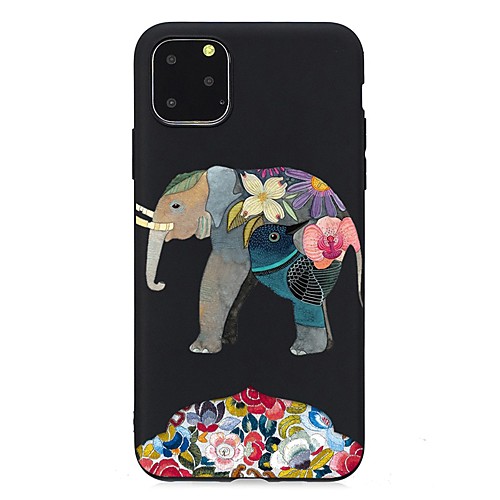 

Case For Apple iPhone 11 / iPhone 11 Pro / iPhone 11 Pro Max Ultra-thin / Frosted / Pattern Back Cover Animal TPU Soft