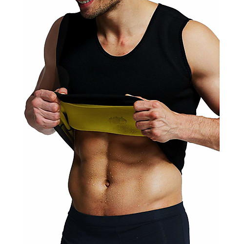 

Sweat Vest Waist Trainer Vest Neoprene Tank Top Sports Neoprene Gym Workout Exercise & Fitness Workout Stretchy Strength Training Muscular Bodyweight Training Muscle Building Sweat Control For Men