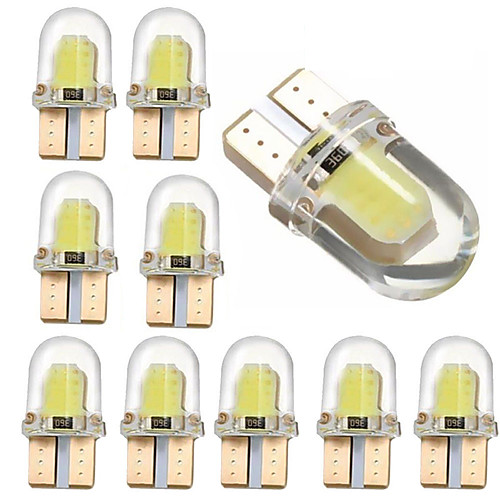 

10pcs LED Integrated Motorcycle Light Bulbs 3 W LED License Plate Lights For universal All years