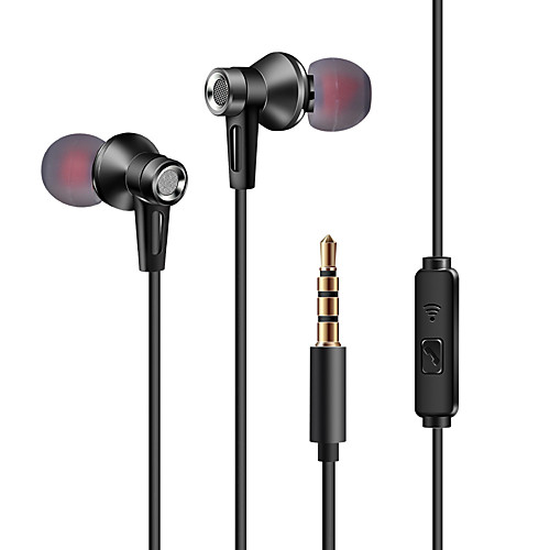 

Caldecott KDK-601 Wired In-ear Earphone Wired Mobile Phone Stereo with Microphone InLine Control