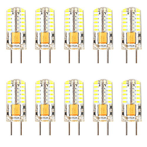 

10pcs 3 W LED Corn Lights LED Bi-pin Lights 300 lm GY6.35 T 48 LED Beads SMD 3014 Warm White White AC/DC12-24 V