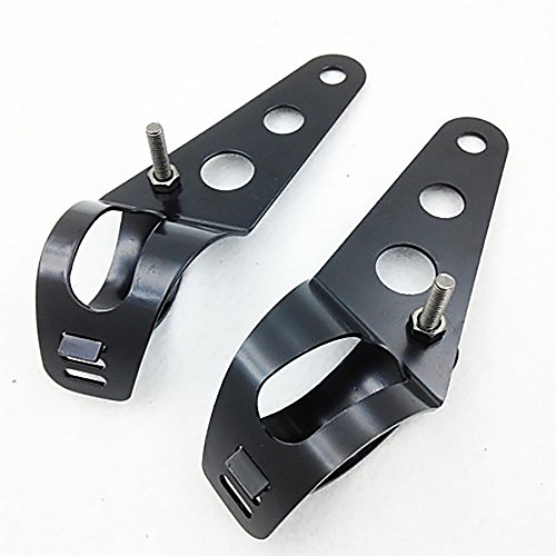 

Universal Aluminium Alloy Headlight Brackets Fits 38mm-50mm