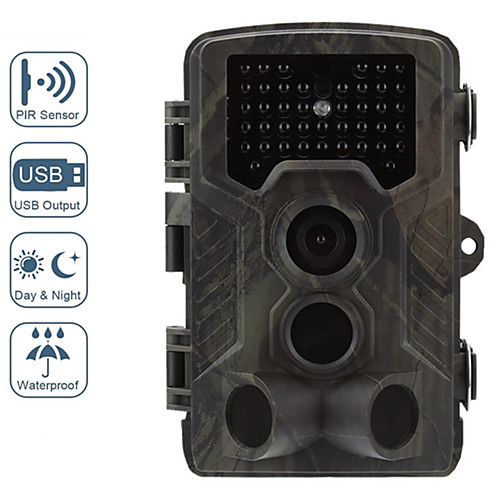 

1080P HD Wildlife Trail Hunting Camera with Motion Activated Night Vision 120 Wide Angle Lens IP65 Waterproof Wildlife Scouting Camera