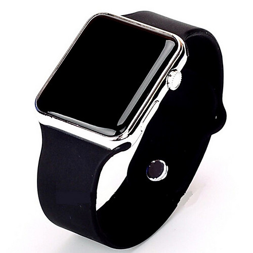 

Men's Sport Watch Digital Watch Digital Minimalist Casual Watch Silicone Black / White Digital - Gold / White WhiteBlue BlackGolden / Stainless Steel