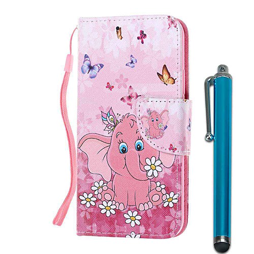 

Case For Xiaomi Redmi Note 8 Pro / Redmi Note 8 / Redmi Note 7 Pro Wallet / Card Holder / with Stand Butterfly Elephants PU Leather / TPU for Redmi Note 7 / Redmi 8 / Redmi 8A / Mi CC9 / Mi CC9e