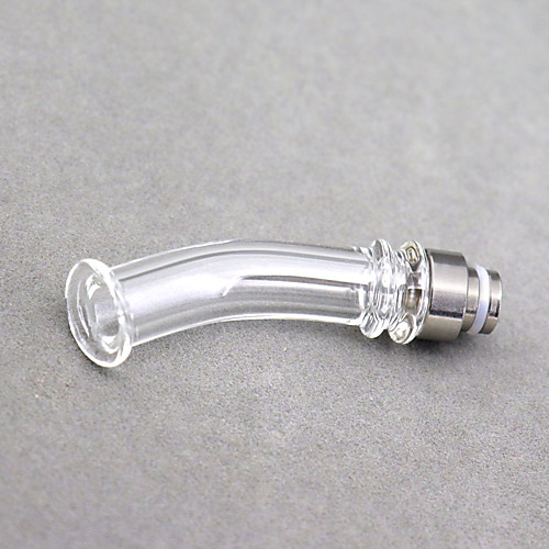 

YUHETEC 510 Universal Stainless Steel Glass Lengthened and Curved Drip Tip for ijust S/TFV8 baby/TFV12 BABY PRINCE/Stick M17/MELO 4 D25 Atomizer