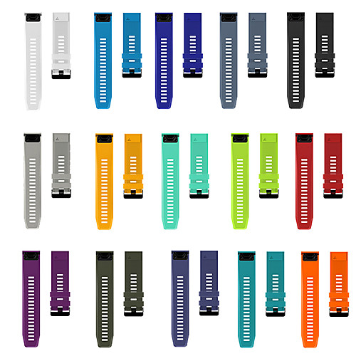 

Watch Band for Fenix 5x Plus / Fenix 3 HR / Fenix 3 Garmin Sport Band / Classic Buckle Silicone Wrist Strap