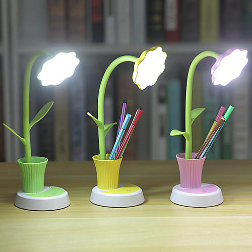 

Desk Lamp / Reading Light Eye Protection / Ambient Lamps Simple / Modern Contemporary USB Powered For Bedroom / Office <5V Yellow / Blushing Pink