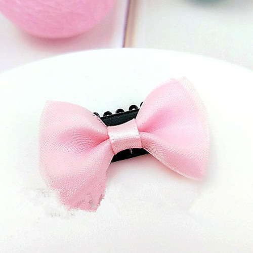 

Cat Dog Hair Accessories Hair Bow Dog Clothes Random Color White Red Costume Terylene Solid Colored Birthday