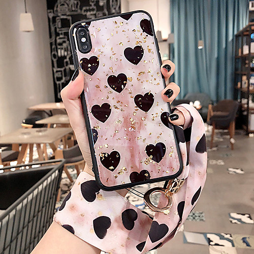 

Case For Samsung Galaxy S9 / S9 Plus / S8 Plus/S8/S10/S10 Plus/Note 8/Note 9 Pattern Back Cover Heart PU Leather