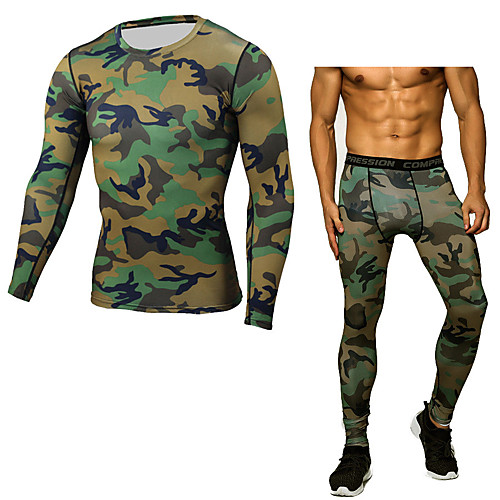 

JACK CORDEE Men's Activewear Set Workout Outfits Compression Suit Athletic Winter Thermal Warm Windproof Fitness Gym Workout Basketball Running Sportswear Skinny Blue and White White Black Red Army
