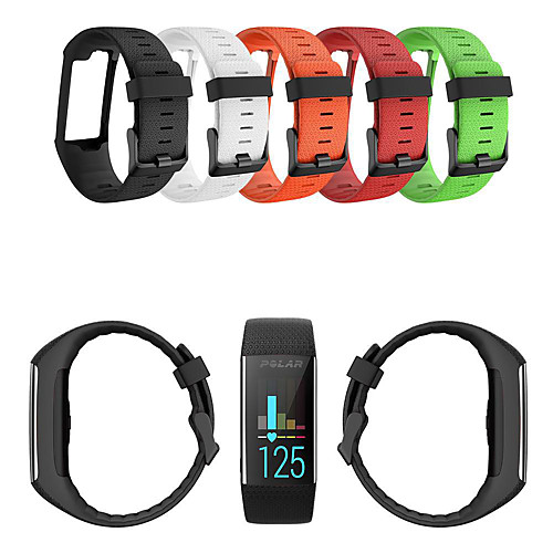 

Watch Band for POLAR A360 / A370 / POLAR M200 Polar Sport Band Silicone Wrist Strap