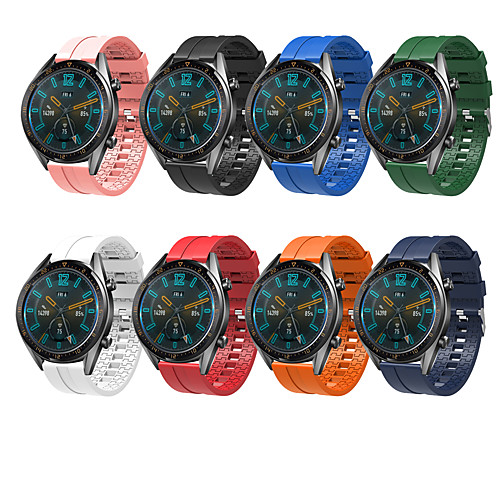 

Smart Watch Band for Huawei 1 pcs Classic Buckle Silicone Replacement Wrist Strap for Huawei Watch GT