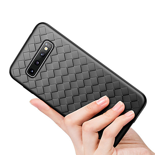 

Ultra-thin Soft TPU Phone Case For Samsung Galaxy S10 Plus S10 E S10 S9 Plus S9 S8 Plus S8 Luxury Grid Weaving Case For Samsung Galaxy Note 10 Plus Note 10 Note 9 Note 8 Radiating Cover Silicone