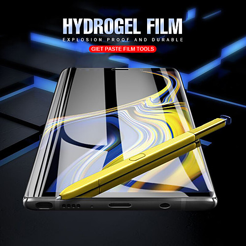 

boeyink full cover soft hydrogel film for samsung galaxy s10 plus s10 s10 e note 9 screen protector film not tempered glass