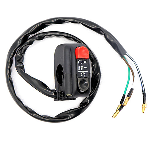 

Retro Design Motorcycle Electric Vehicle Turn-off Switch Flameout Start Switch