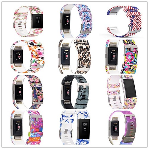 

Watch Band for Fitbit Charge 2 Fitbit Modern Buckle Silicone Wrist Strap