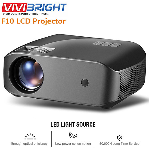 

VIVIBRIGHT F10/F10UP MINI Projector 1280720P,2800 Lumens Android WIFI LCD LED Proyector Support 1080P 3D HD Video Beamer Home Entertainment Cinema Video, New HDMI USB Video Beamer