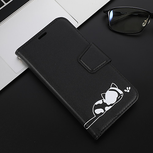 

Case For Huawei Huawei P20 / Huawei P20 Pro / Huawei P30 Wallet / Card Holder / with Stand Full Body Cases Cat PU Leather