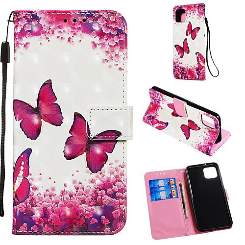 

Phone Case For Google Pixel 3 Google Pixel 3 XL Google Pixel 3a XL Wallet Card Holder with Stand Full Body Cases Butterfly leather For Google Pixel 3a/Pixel 4/Pixel 4 XL