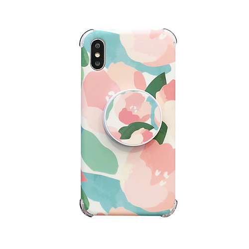 

Case For Apple iPhone XS / iPhone XR / iPhone XS Max Shockproof / with Stand / IMD Back Cover Cartoon TPU