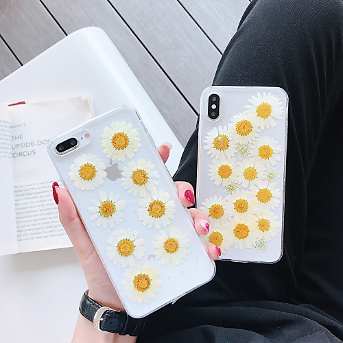 

Case For Apple iPhone XS / iPhone XR / iPhone XS Max Dustproof / Pattern Back Cover Flower TPU