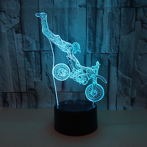 

3D Nightlight Color-Changing with USB Port Touch USB 1pc