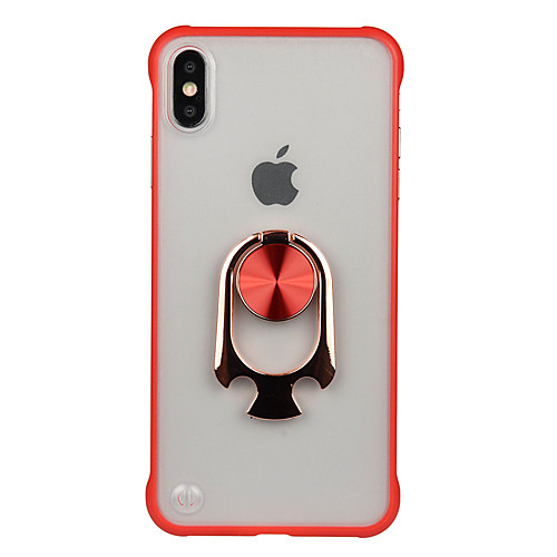 

Case For Apple iPhone XS / iPhone XR / iPhone XS Max with Stand / Transparent Back Cover Transparent TPU