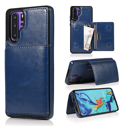 

Retro PU Leather Case For Huawei P30 Pro P30 Lite P30 Multi Card Holders Phone Cases For Huawei Mate 20 Pro Mate 20 Lite Mate 20 with Stand Magnetic Wallet Cover