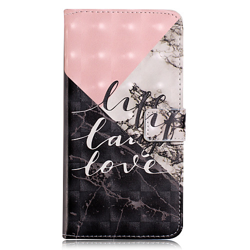 

Case For Samsung Galaxy A30(2019) Galaxy A50(2019) Phone Case PU Leather Material 3D Painted Pattern Phone Case