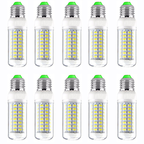 

10pcs 13 W LED Corn Lights 1300 lm E14 GU10 B22 T 89 LED Beads SMD 5730 Warm White White 220-240 V 110-120 V
