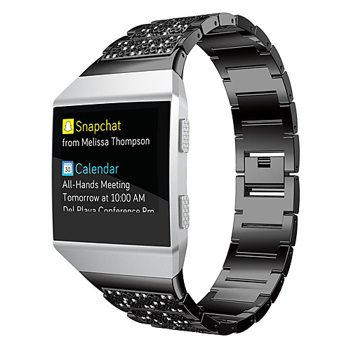 

Watch Band for Fitbit ionic Fitbit Sport Band / Classic Buckle / Jewelry Design Stainless Steel Wrist Strap