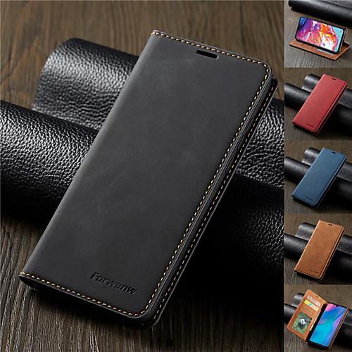 

Forwenw Luxury Leather Case For Huawei P Smart 2019 Honor 10 Lite Phone Case Leather Flip Wallet Magnetic Cover With Card